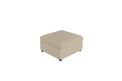 Albany Park Kova Box Cushion Ottoman In Neutral