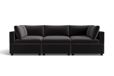 Albany Park Kova Box Cushion Pit In Black