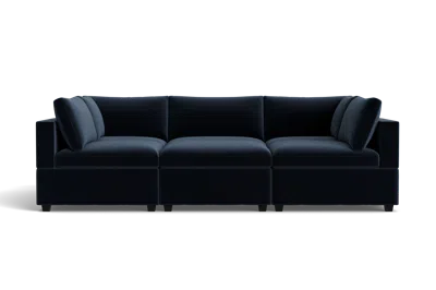 Albany Park Kova Box Cushion Pit In Blue