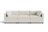 Albany Park Kova Box Cushion Pit In White