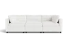 Albany Park Kova Box Cushion Pit In White