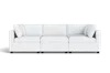 Albany Park Kova Box Cushion Pit In White