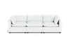 Albany Park Kova Box Cushion Sofa 122" In White