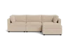 Albany Park Kova Box Cushion Sofa 122" + Ottoman In Neutral