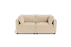 Albany Park Kova Box Cushion Sofa 86" In Neutral