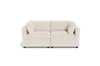 Albany Park Kova Box Cushion Sofa 86" In White