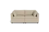 Albany Park Kova Box Cushion Sofa 86" In Neutral