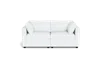 Albany Park Kova Box Cushion Sofa 86" In White