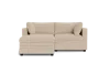 Albany Park Kova Box Cushion Sofa 86" + Ottoman In Neutral