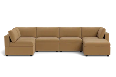 Albany Park Kova Box Cushion U-shape In Brown