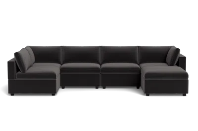 Albany Park Kova Box Cushion U-shape In Brown