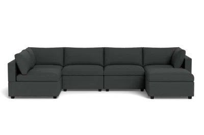 Albany Park Kova Box Cushion U-shape In Black