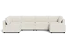 Albany Park Kova Box Cushion U-shape In White