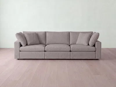 Albany Park Kova Box Modular 3-piece Sofa In Gray