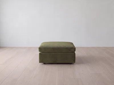 Albany Park Kova Box Modular Ottoman In Green