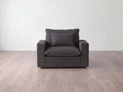 Albany Park Kova Pillow Armchair In Black