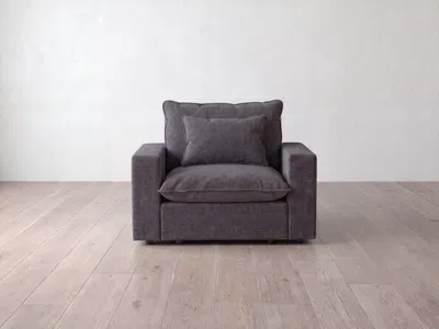 Albany Park Kova Pillow Armchair In Brown