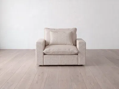Albany Park Kova Pillow Armchair In Pink