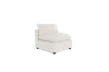 Albany Park Kova Pillow Cushion Armless In White