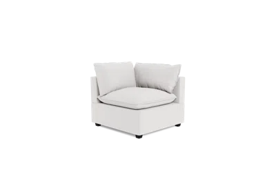 Albany Park Kova Pillow Cushion Corner In White