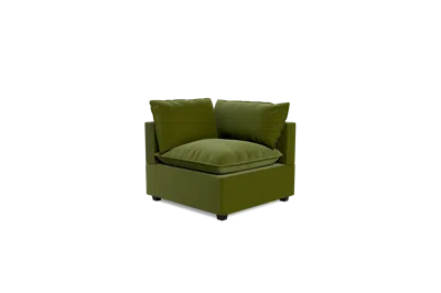 Albany Park Kova Pillow Cushion Corner In Green