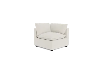 Albany Park Kova Pillow Cushion Corner In White