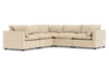 Albany Park Kova Pillow Cushion Corner Sectional In Neutral