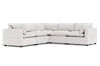 Albany Park Kova Pillow Cushion Corner Sectional In White