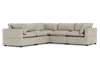 Albany Park Kova Pillow Cushion Corner Sectional In Neutral