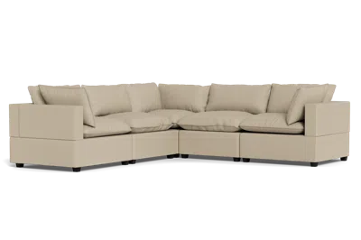 Albany Park Kova Pillow Cushion Corner Sectional In Neutral