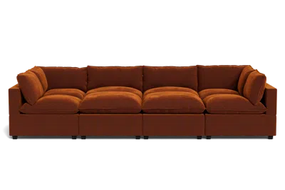 Albany Park Kova Pillow Cushion Grand Pit In Brown