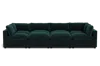 Albany Park Kova Pillow Cushion Grand Pit In Green