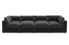 Albany Park Kova Pillow Cushion Grand Pit In Black