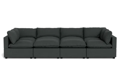 Albany Park Kova Pillow Cushion Grand Pit In Gray