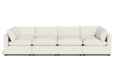 Albany Park Kova Pillow Cushion Grand Pit In White