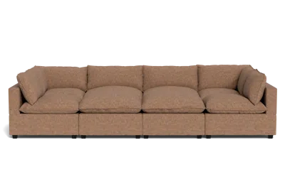 Albany Park Kova Pillow Cushion Grand Pit In Brown