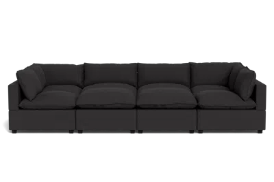 Albany Park Kova Pillow Cushion Grand Pit In Black