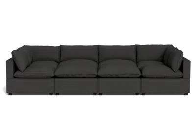 Albany Park Kova Pillow Cushion Grand Pit In Black