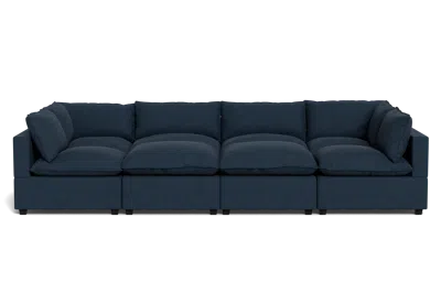 Albany Park Kova Pillow Cushion Grand Pit In Blue