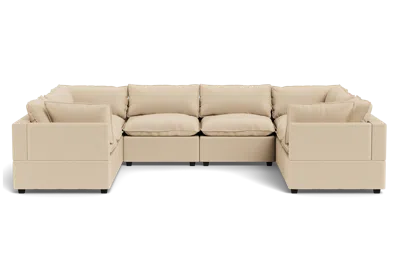 Albany Park Kova Pillow Cushion Grand U-shape In Neutral