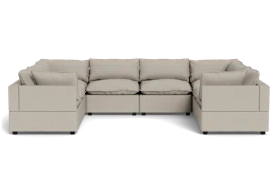 Albany Park Kova Pillow Cushion Grand U-shape In Neutral