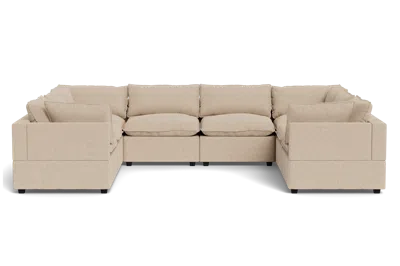 Albany Park Kova Pillow Cushion Grand U-shape In Neutral