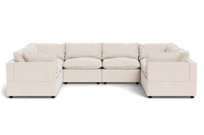 Albany Park Kova Pillow Cushion Grand U-shape In Neutral