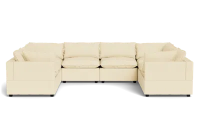 Albany Park Kova Pillow Cushion Grand U-shape In Neutral