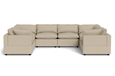 Albany Park Kova Pillow Cushion Grand U-shape In Neutral