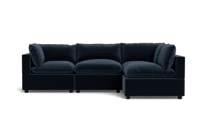 Albany Park Kova Pillow Cushion L-shape In Blue