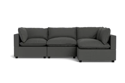 Albany Park Kova Pillow Cushion L-shape In Gray