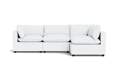 Albany Park Kova Pillow Cushion L-shape In White