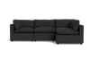 Albany Park Kova Pillow Cushion L-shape In Black