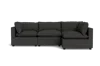 Albany Park Kova Pillow Cushion L-shape In Gray